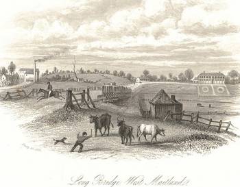 Maitland Hospital c. 1855
