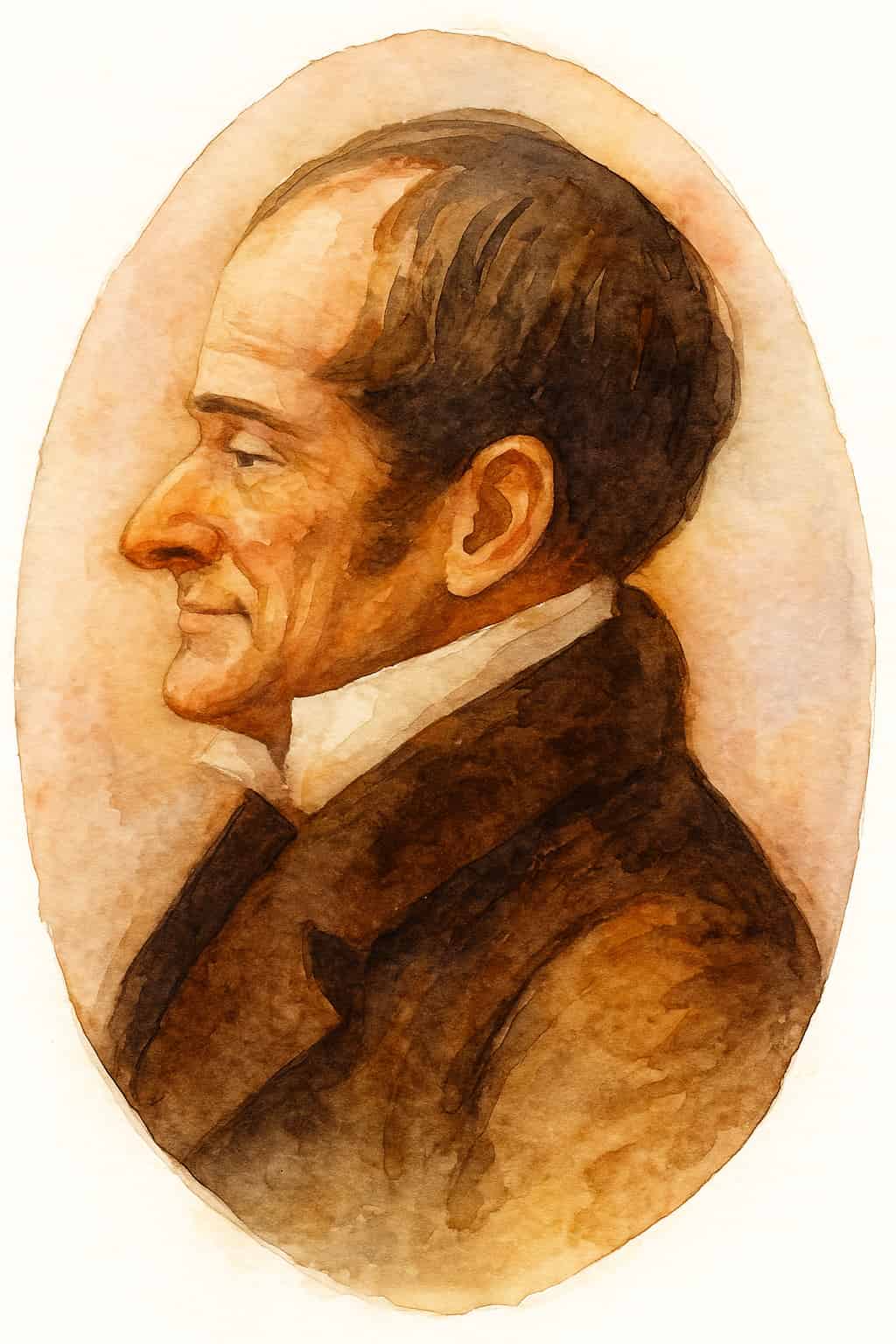 AI generated image of Charles Windeyer - sketch from The Sun 10 September 1910