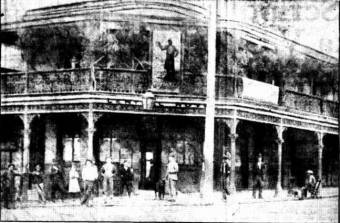 City Arms Hotel, Corner of Hunter and Market Streets, Newcastle. The Sun 8 June 1950