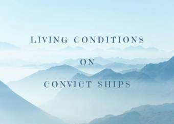Living Conditions on Convict Ships