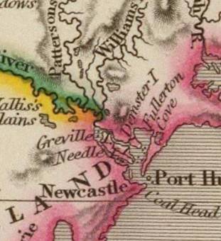 Location of Limburning near Newcastle