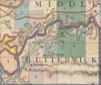 Map showing the location of Goulburn Grove