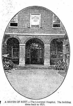Liverpool Hospital entrance. 
