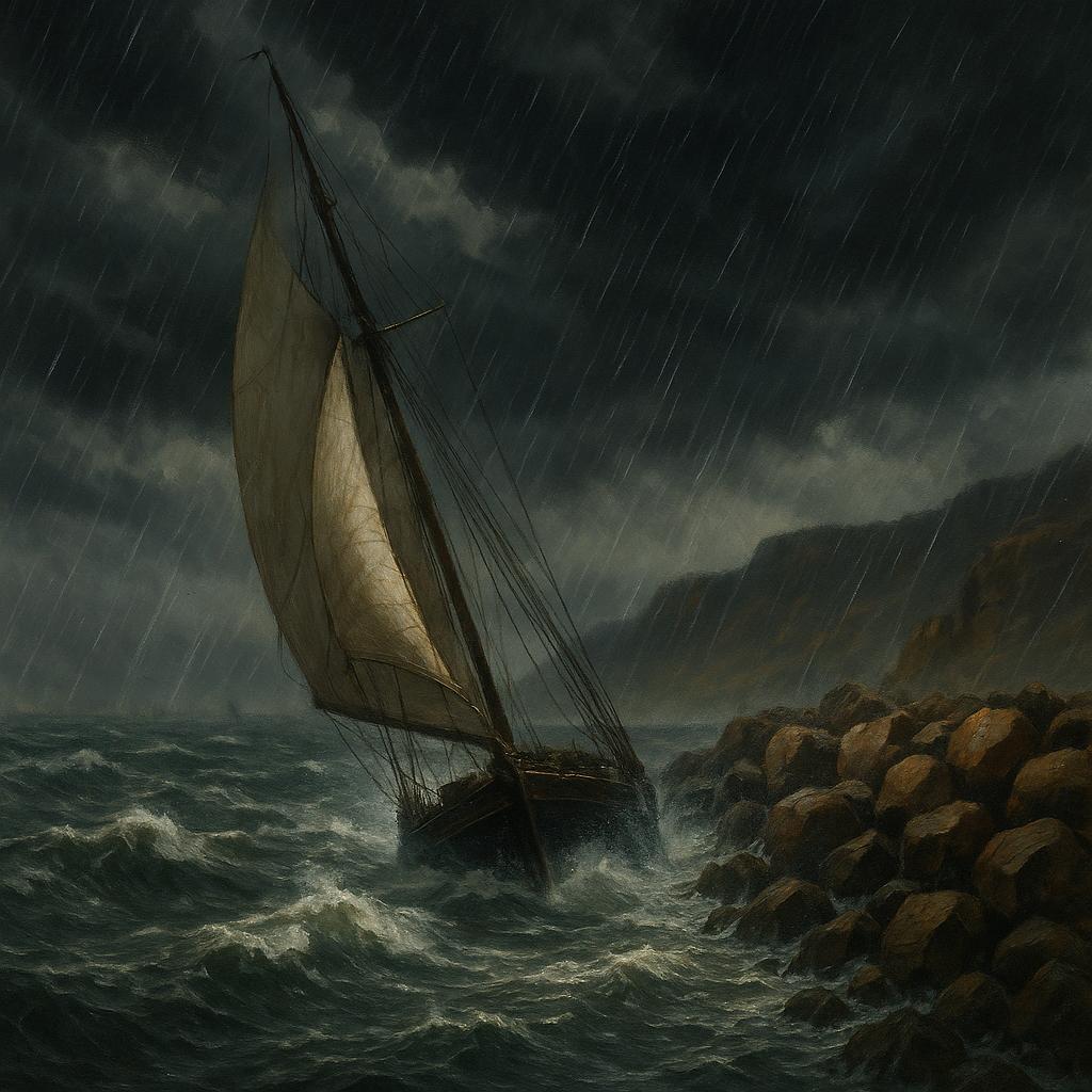 AI generated sailing boat