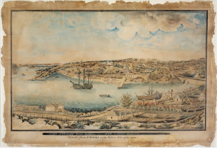 View of Sydney from The Rocks