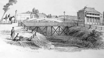 Victoria Bridge, Maitland. Coalfields Heritage Group - Maitland Mercury 10 August 2013